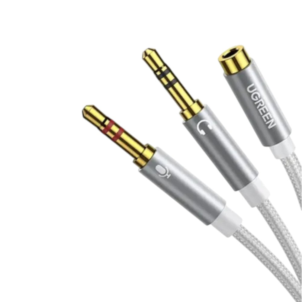 UGREEN AV140 3.5mm Female To Dual 3.5mm Male Audio Splitter Cable #20897 (ACU30005)