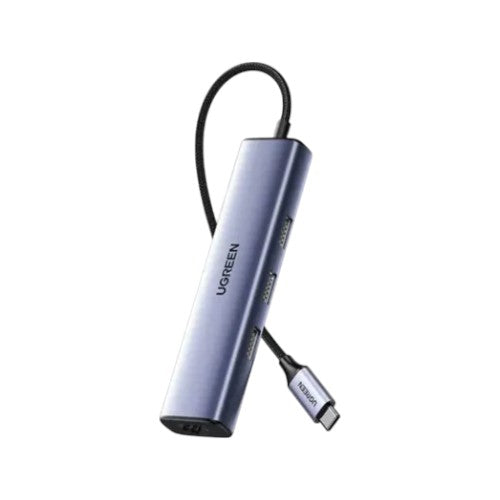 UGREEN CM475 4 in 1 Ethernet Adapter Hub #60600 (HDU11024)