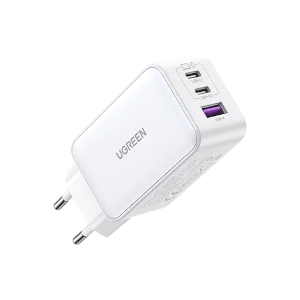 UGREEN Nexode CD244 (15334) 65W 3-Port PD GaN Fast Charger - White (AU190201)