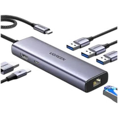 UGREEN Revodok 1061 CM512 Multifunctional 6-in-1 Type-C Docking Station #15598