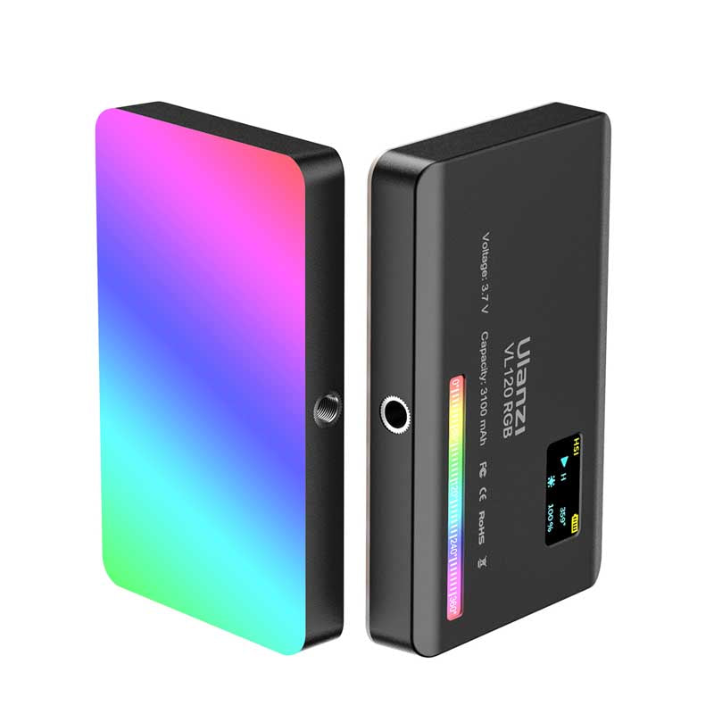 Ulanzi VL120 RGB Mini LED Video Light 2500K (VLU200)