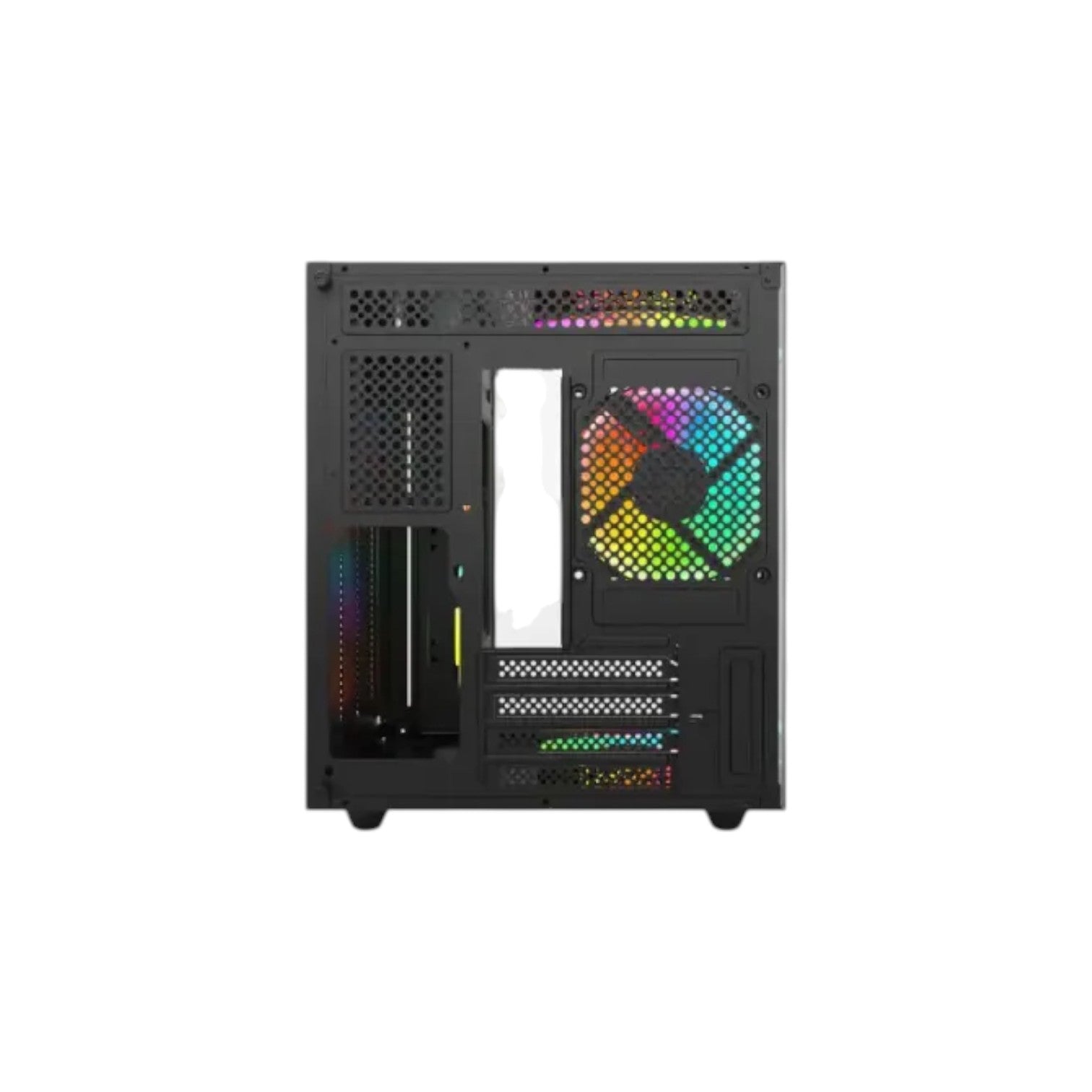 Value-Top V900 Micro-ATX Mini Tower Gaming Casing With Pre-installed Fans (PCCVT10204)