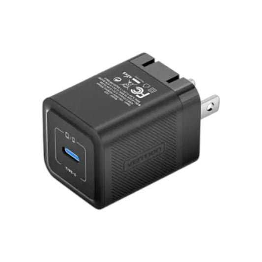 Vention FEPB0-US 20W Type-C GaN Fast Charger Adapter