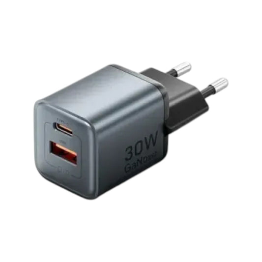 Vention FEWH0-EU 2-port 30W GaN Fast Charger Adapter