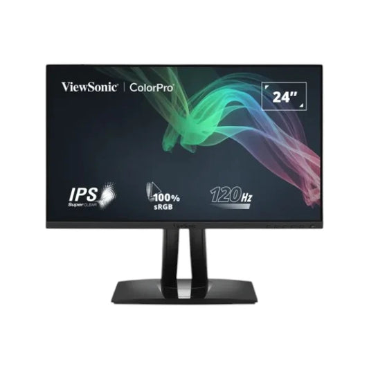 ViewSonic ColorPro VP2456A 24-inch 120Hz IPS FHD professional monitor designed for creative color accuracy.