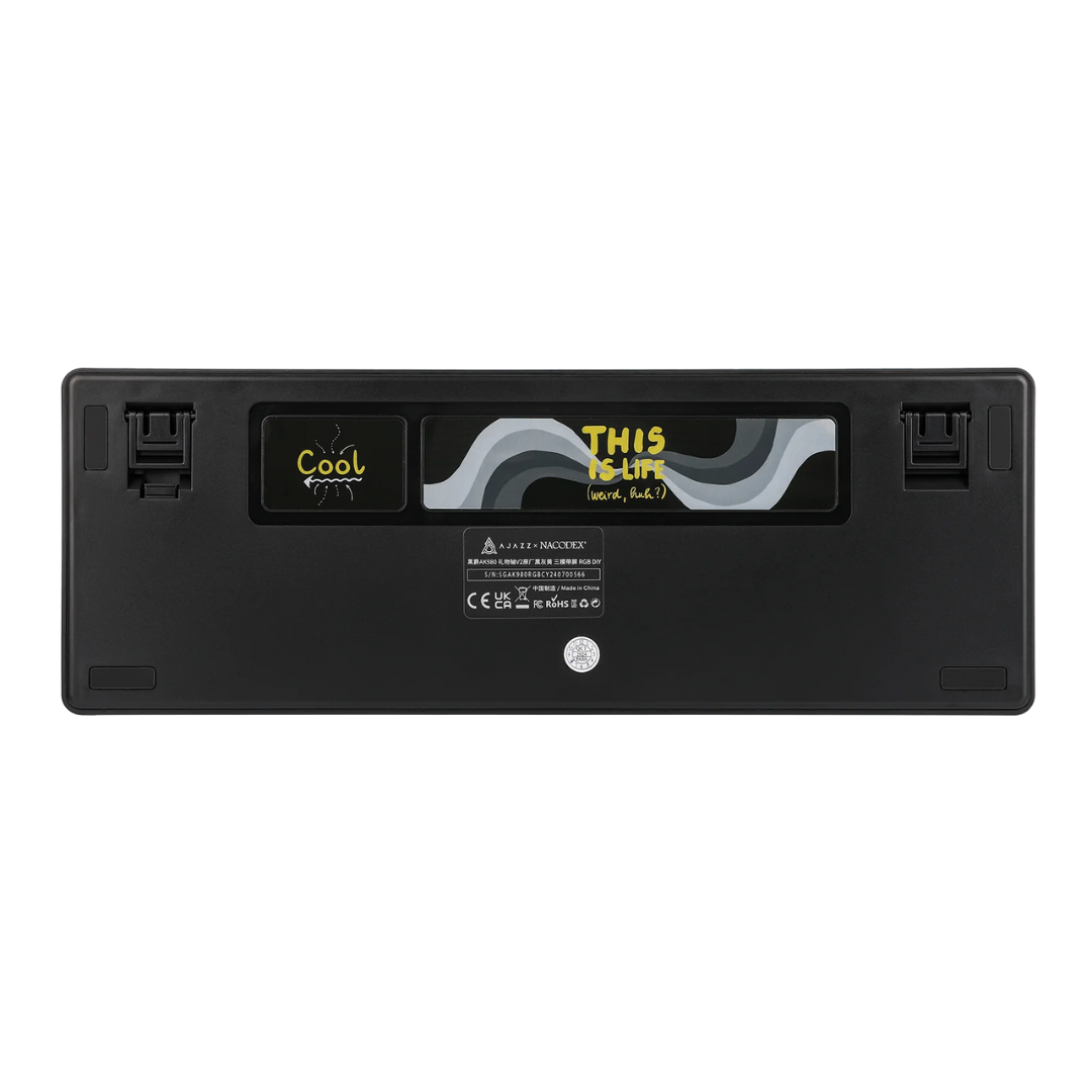Ajazz AK980 Tri-mode No Display Hot-Swappable Mechanical Keyboard (KAJZ726)