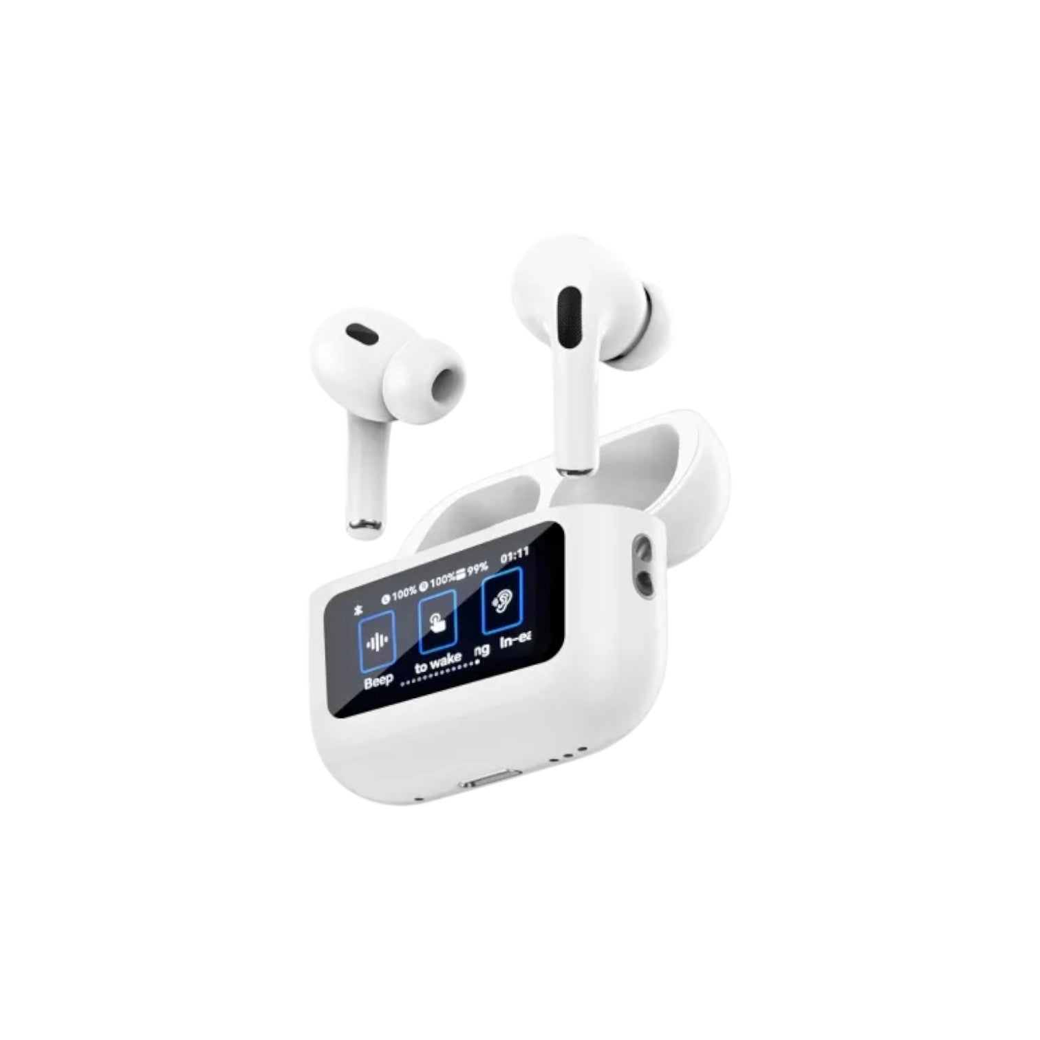 WiWU T22 ANC True Wireless Earbuds with LCD Touch Screen (EBWW5001)