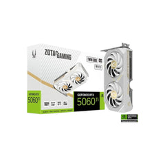 ZOTAC GAMING GeForce RTX 5060 Ti 16GB Twin Edge OC White Edition Graphics Card