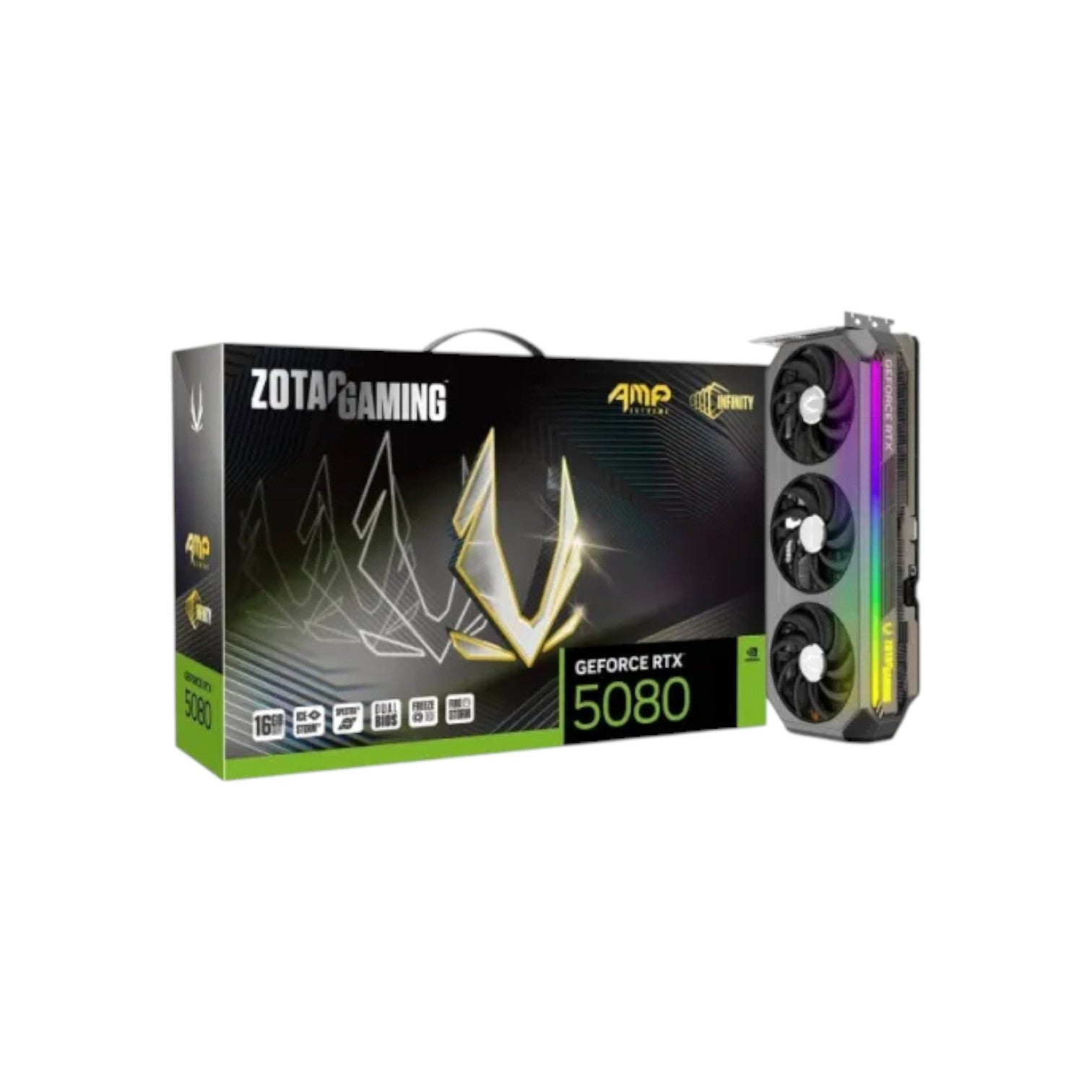 ZOTAC GAMING GeForce RTX 5080 AMP Extreme INFINITY 16GB GDDR7 Graphics Card  (GCZ90901)