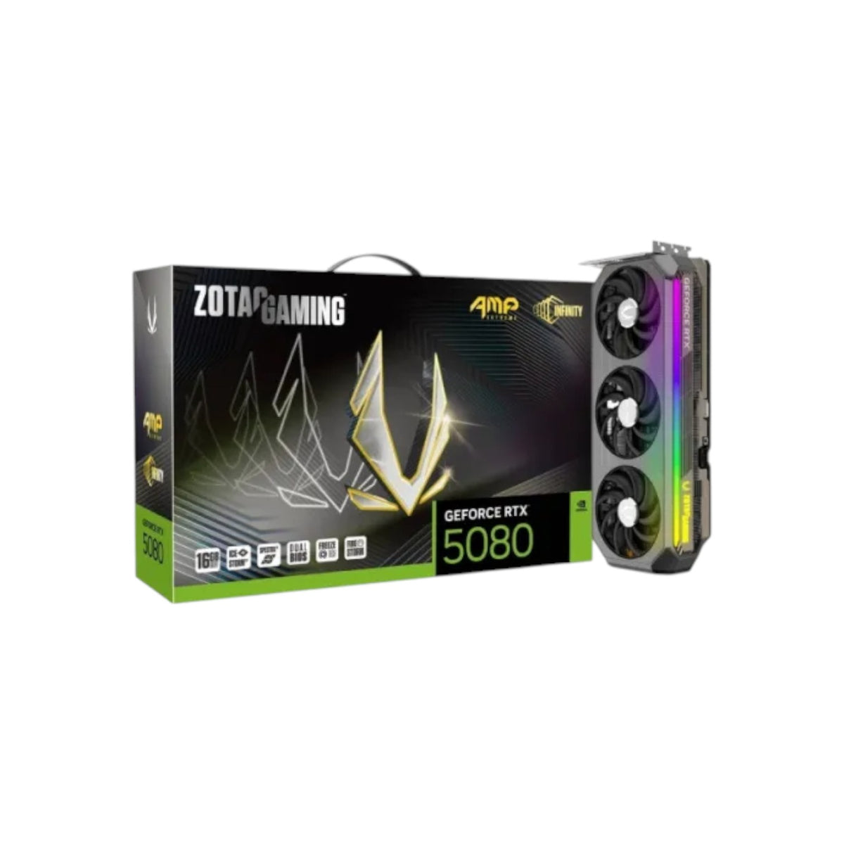 ZOTAC GAMING GeForce RTX 5080 AMP Extreme INFINITY 16GB GDDR7 Graphics Card  (GCZ90901)