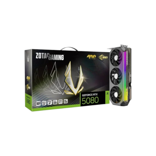ZOTAC GAMING GeForce RTX 5080 AMP Extreme INFINITY 16GB GDDR7 Graphics Card
