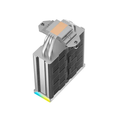 DeepCool AK400 DIGITAL SE WH ARGB Single Tower Air CPU Cooler (CPUDP17253)