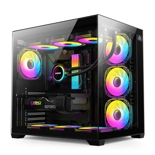 Monarch City Ranger X7 ARGB Mid-Tower ATX Gaming Case (PCCM9809)