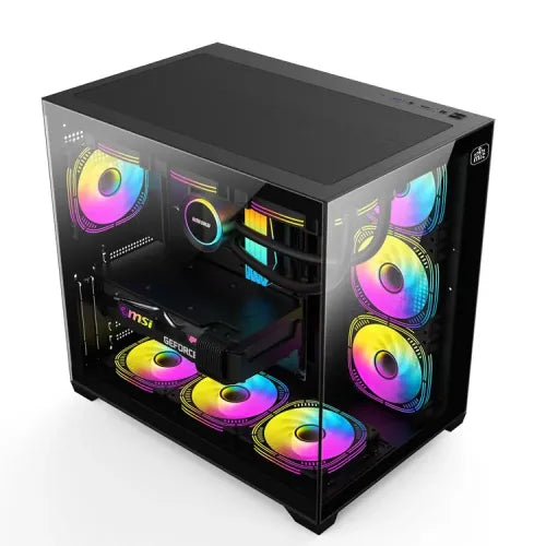 Monarch City Ranger X7 ARGB Mid-Tower ATX Gaming Case (PCCM9809)