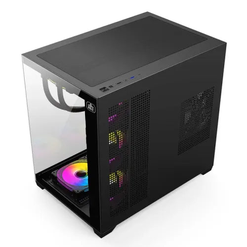 Monarch City Ranger X7 ARGB Mid-Tower ATX Gaming Case (PCCM9809)