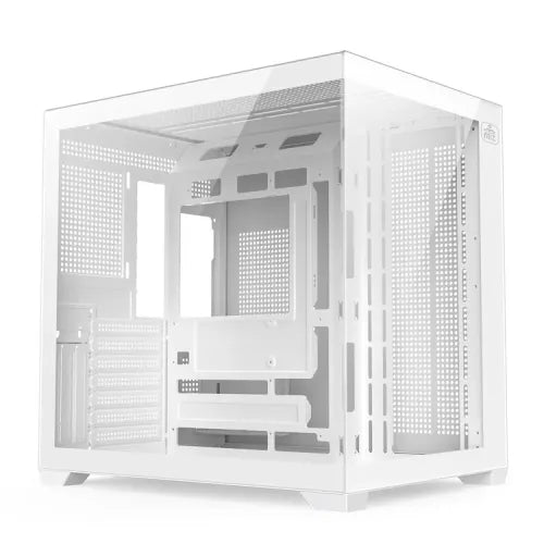 Monarch City Ranger X7 ARGB Mid-Tower ATX Gaming Case White (PCCM9808)