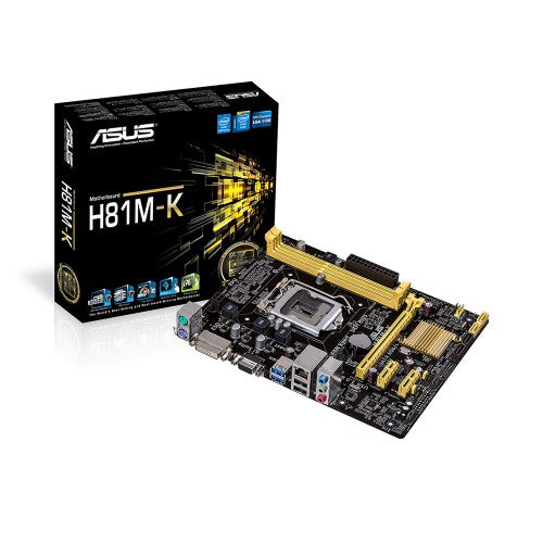 Asus H81M-K 4th Gen Motherboard (MAI5838)