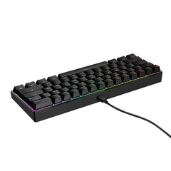Havit KB872L RGB Backlit Multi-Function Blue Switch Mechanical Gaming Keyboard