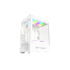 T-Wolf Ice Cooler X5 ARGB M-ATX Mid Tower Gaming Casing