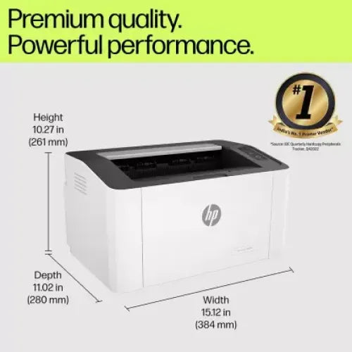 HP Laser 1008a Single Function Mono Laser Printer (PHP11649)