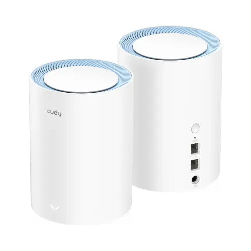 Cudy M1200 AC1200 Dual Band Mesh Router (2 Pack) (RC4204)