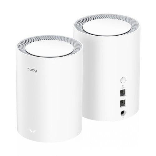 Cudy M1800 AX1800 Dual Band Mesh Router (2 Pack) (RC4212)