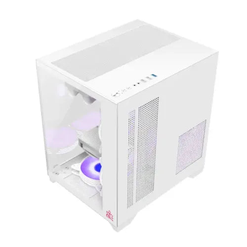 Monarch Mystery Box X5 Desktop Gaming Case White (PCCM9802)