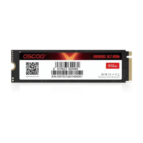 OSCOO ON1000X 512GB PCIe Gen4 M.2 NVMe SSD (SSDO18015)
