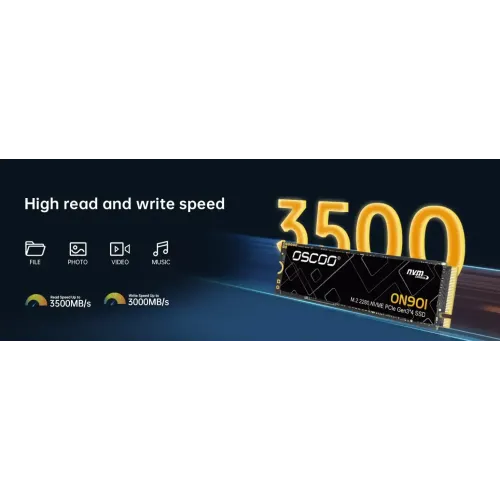 OSCOO ON901 512GB PCIe NVMe M.2 SSD