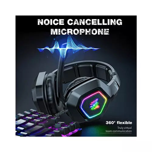 Onikuma K10 Wired RGB Gaming Headphone (HOK3522)