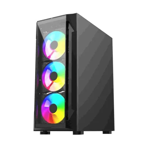T-wolf Platina X4 ARGB Mid-Tower ATX Gaming Casing (PCCTW9602)