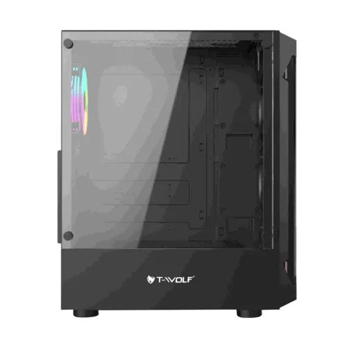 T-wolf Platina X4 ARGB Mid-Tower ATX Gaming Casing (PCCTW9602)