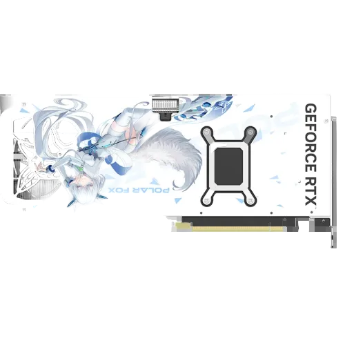 Manli Polar Fox V2 GeForce RTX 5070 OC 12GB GDDR7 Graphics Card (GCM90102)