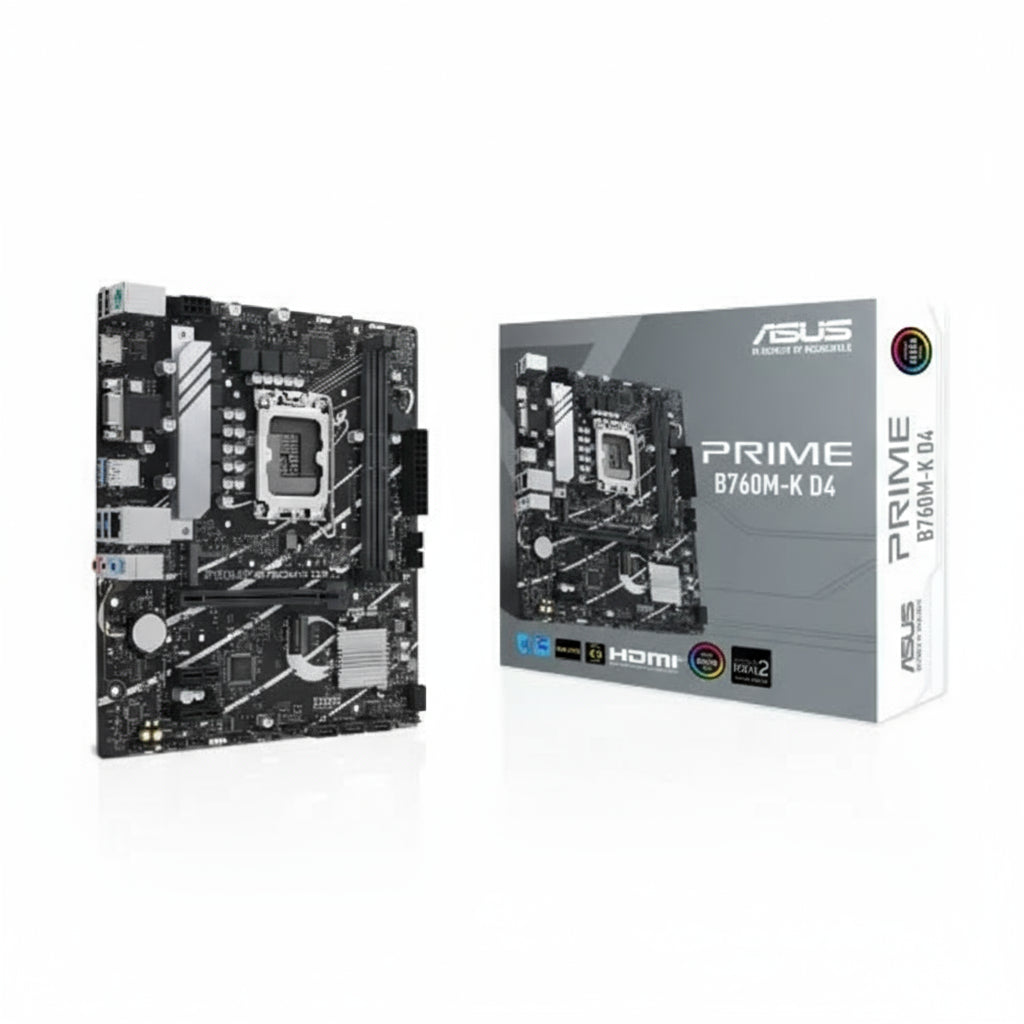 Asus PRIME B760M-K D4 mATX Motherboard (MAI5829)