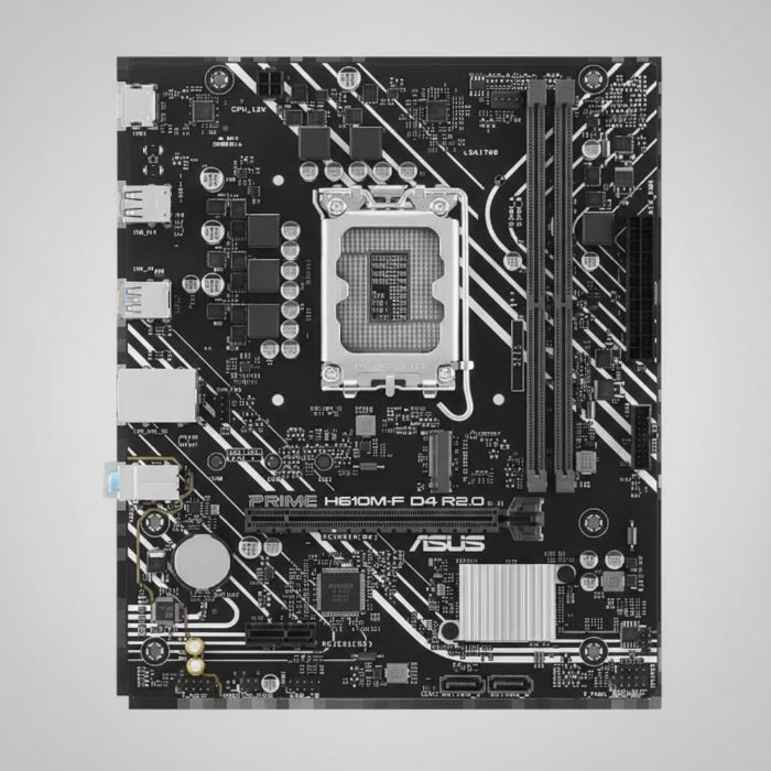 ASUS PRIME H610M-F D4 R2.0 DDR4 LGA1700 mATX Motherboard (MAI5835)