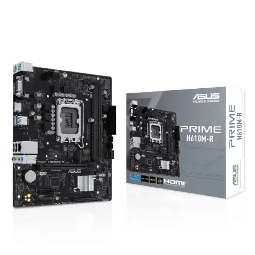 ASUS PRIME H610M-R DDR5 LGA1700 mATX Motherboard (MAI5834)