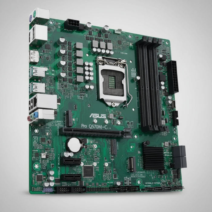 ASUS Pro Q570M-C/CSM LGA1200 mATX Motherboard (MAI5832)