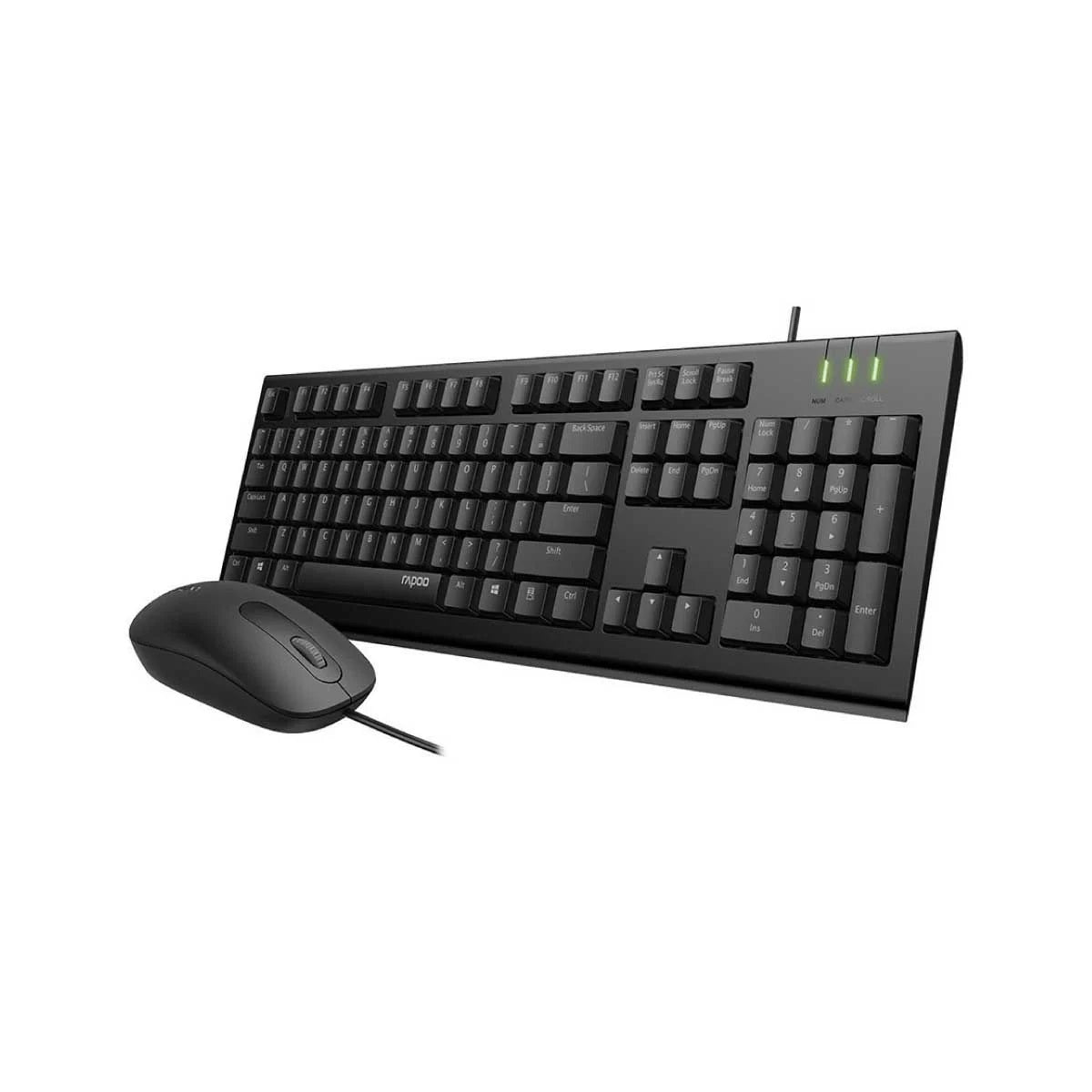 Rapoo X130 PRO Wired Keyboard And Mouse Combo (KRP1719)