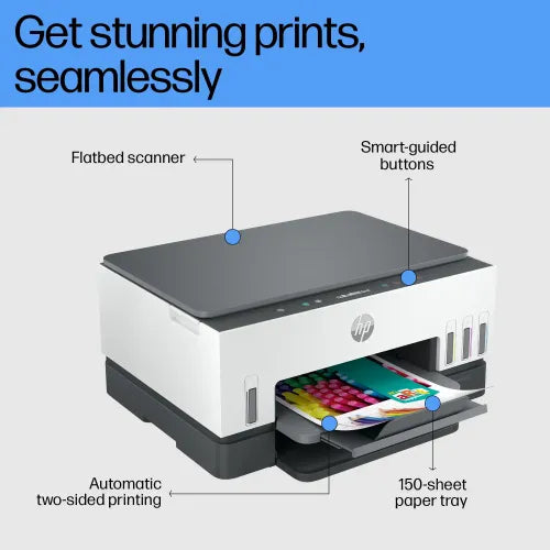 HP Smart Tank 670 Wi-Fi Duplexer All-in-One Color Printer (PHP11635)