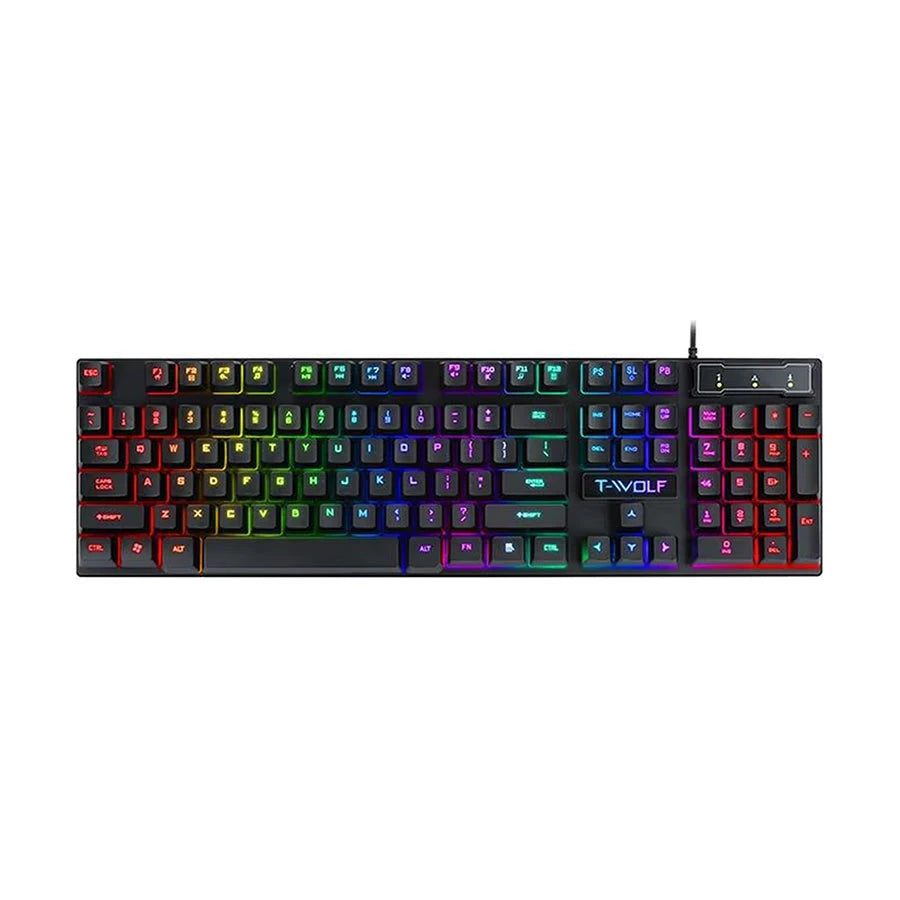 T-WOLF TF200 Gaming Keyboard Mouse Combo (KTW2305)
