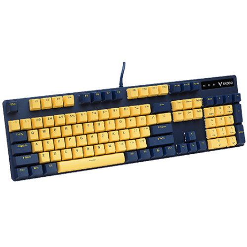 Rapoo V500PRO Backlit Wired Yellow-Blue Mechanical Gaming Keyboard (KRP1712)
